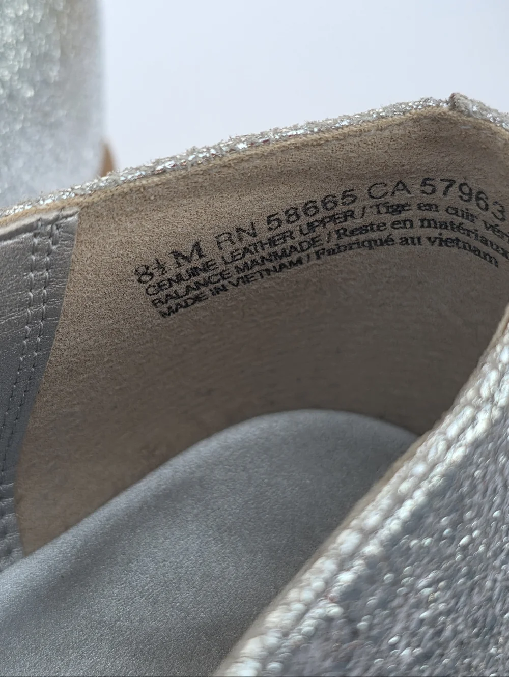 Treasure & Bond Noah Metallic Silver Platform Derby 8.5
